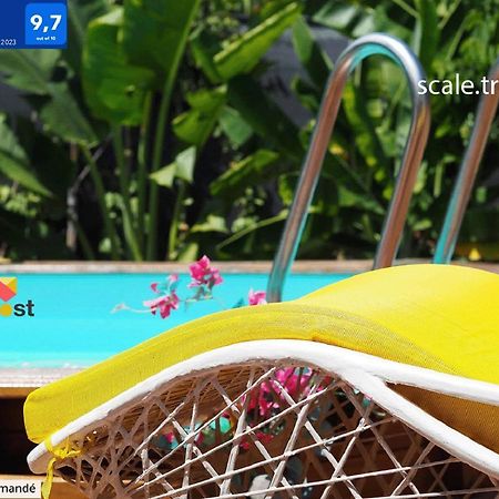 S'Cale Tropikal - Gite Cosy Avec Piscine Privee Petit-Canal Exterior foto